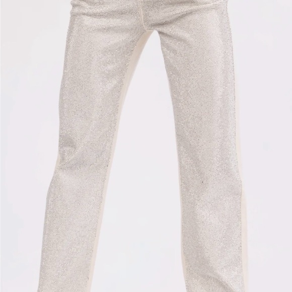 blue b Denim - Blue B Rhinestone Embellished Jeans - Brand New. Size Small